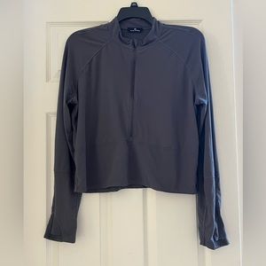 NWOT Rae Mode - Dark Gray Buttery Soft Long Sleeve Athletic Top Womans 3XL